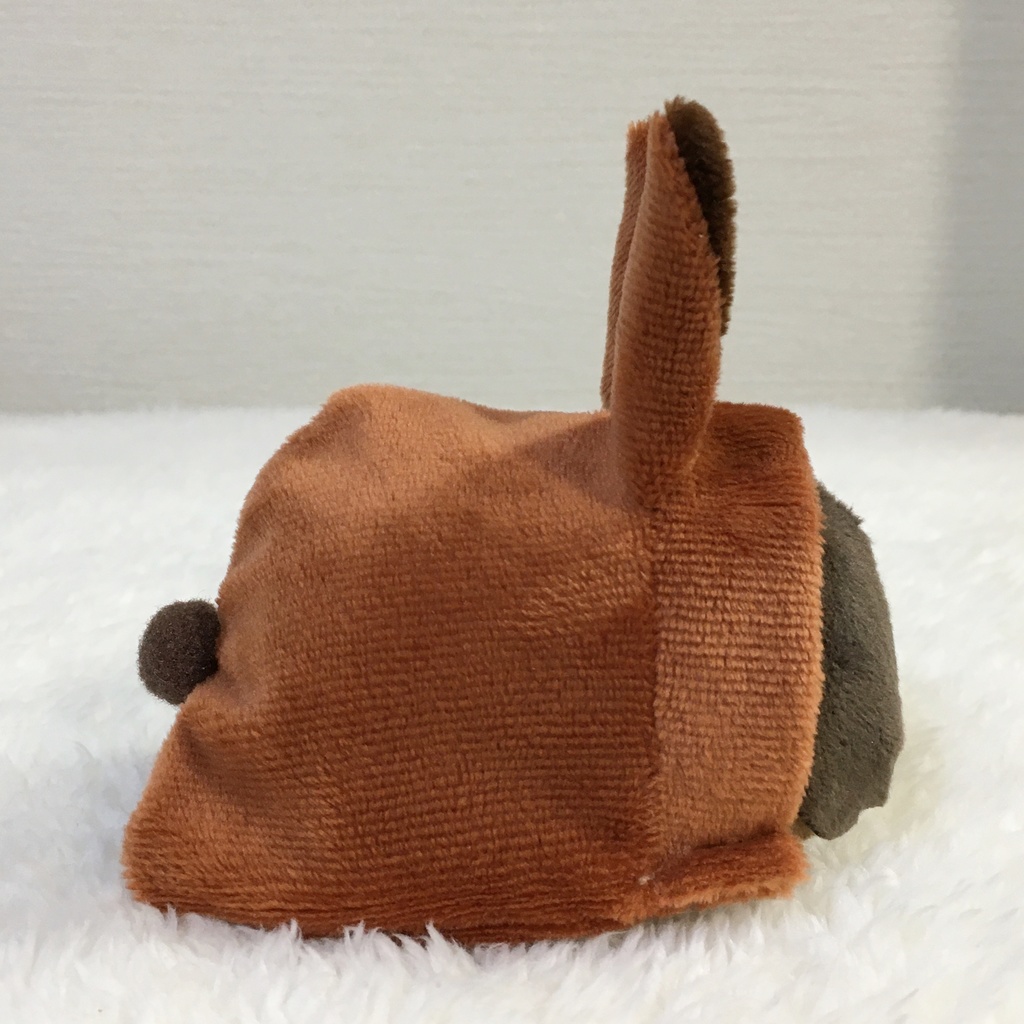 もちマス/もちころりん着ぐるみ うさぎ ライトブラウン&ブラウン