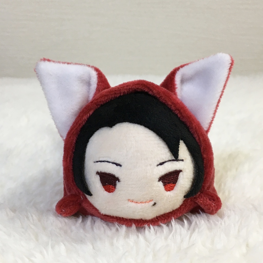 もちマス/もちころりん着ぐるみ きつね ワインレッド