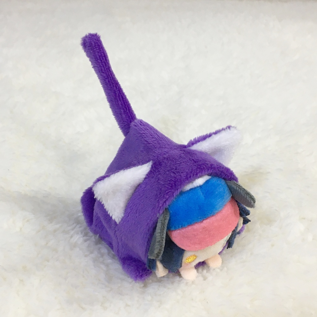 まめころりん着ぐるみ　ねこ　バイオレット