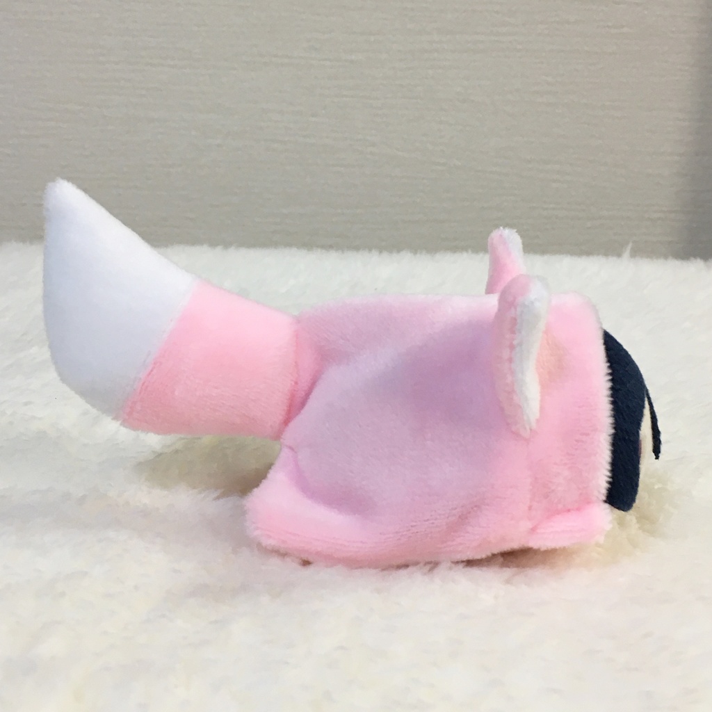 もちマスミニ着ぐるみ きつね ベビーピンク