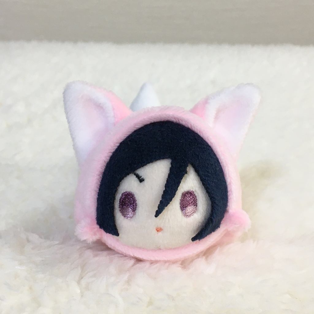 もちマスミニ着ぐるみ きつね ベビーピンク