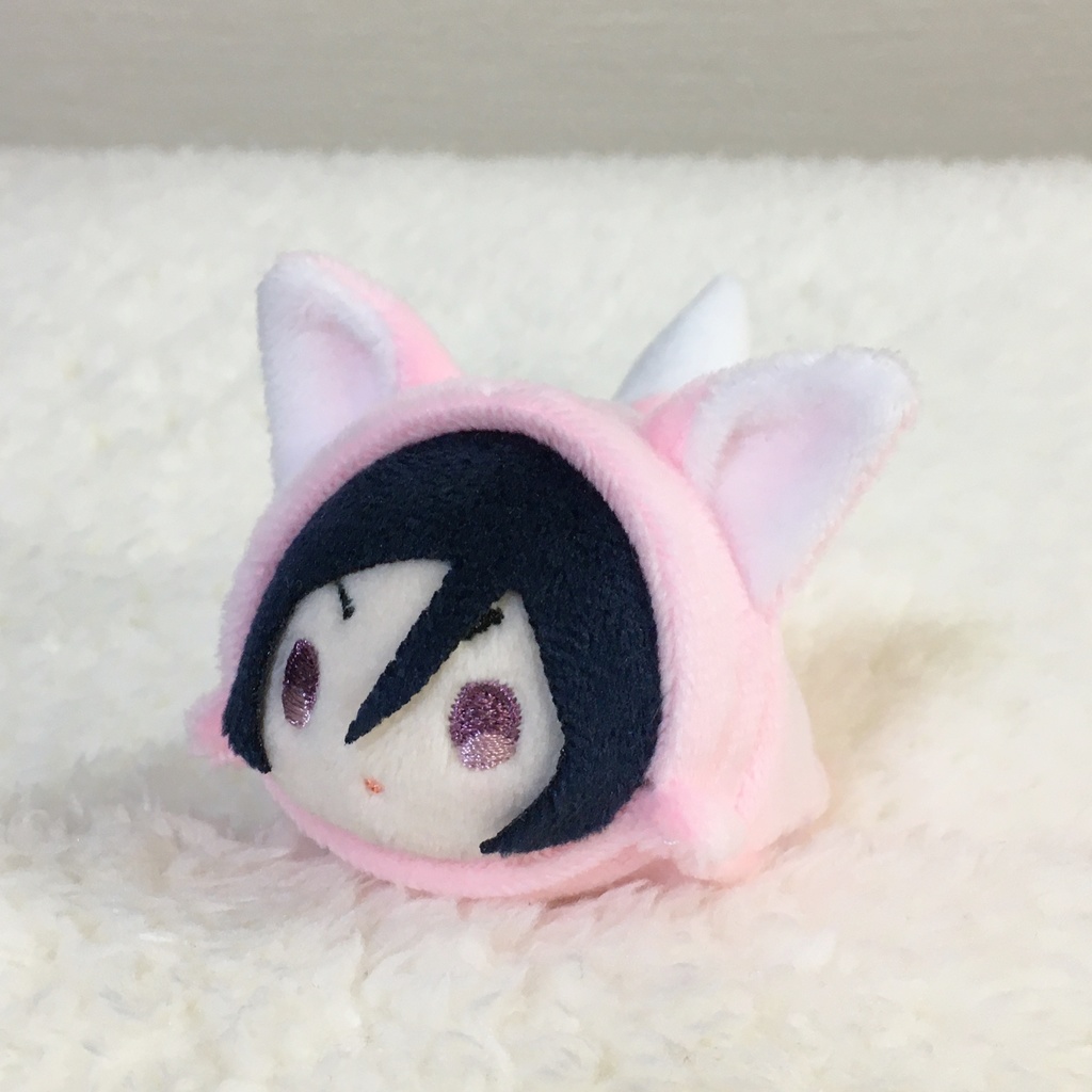 もちマスミニ着ぐるみ きつね ベビーピンク