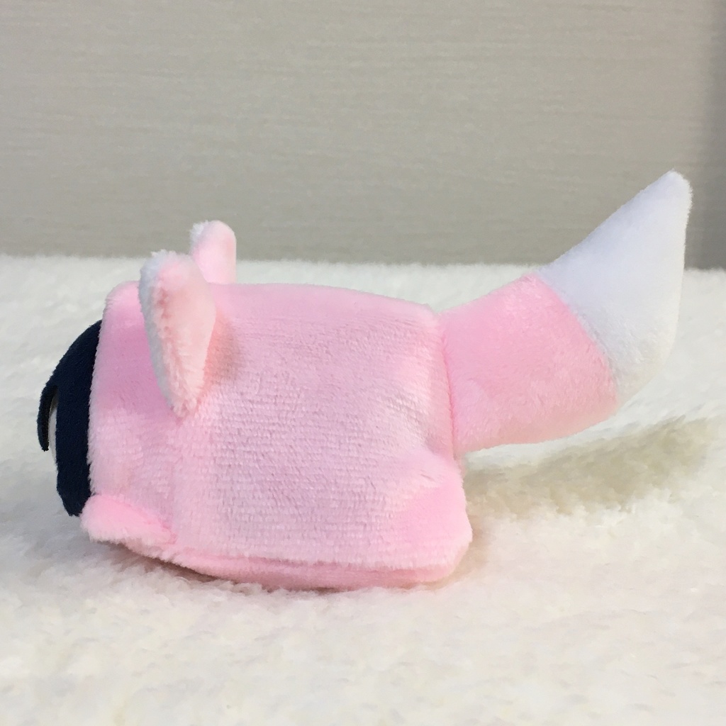 もちマスミニ着ぐるみ きつね ベビーピンク