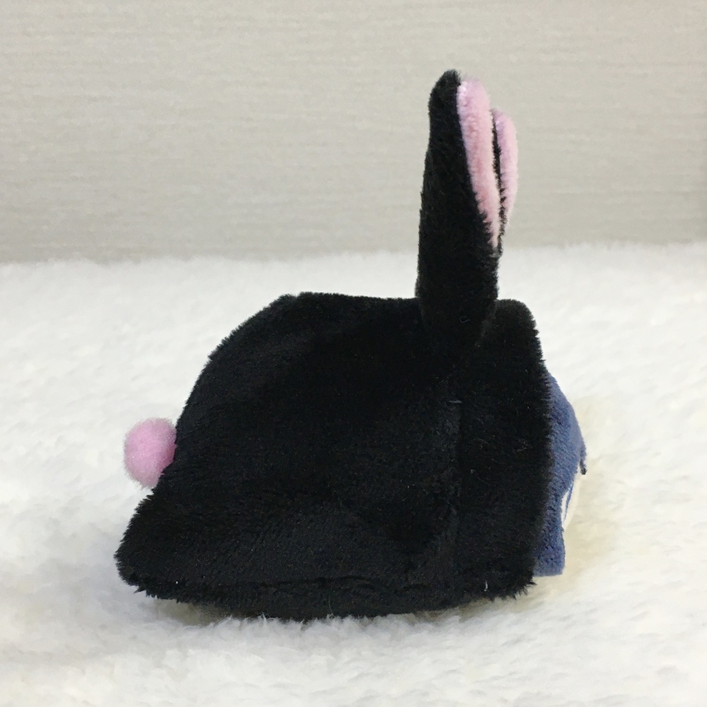 もちマスミニ着ぐるみ うさぎ ブラック&撫子色