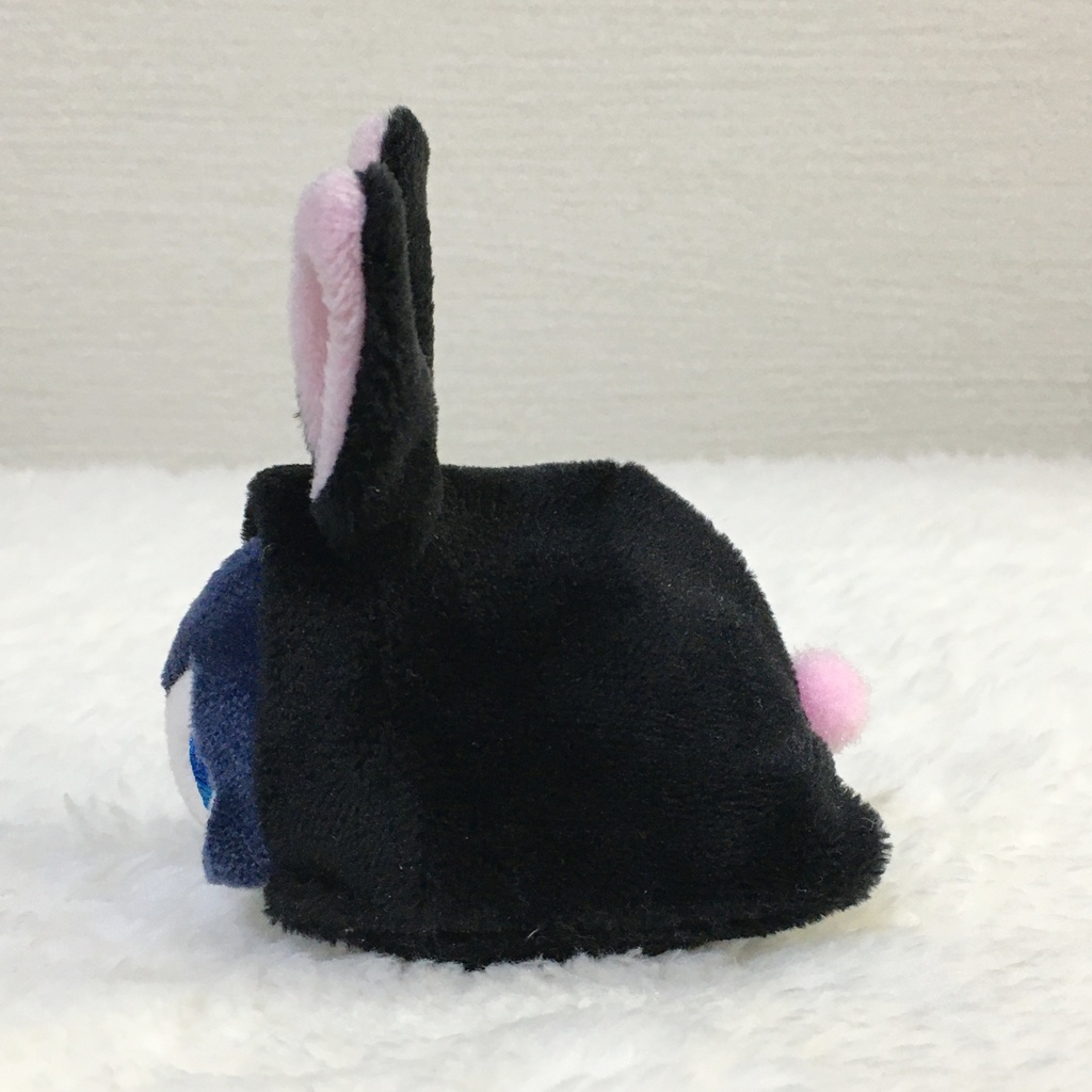 もちマスミニ着ぐるみ うさぎ ブラック&撫子色
