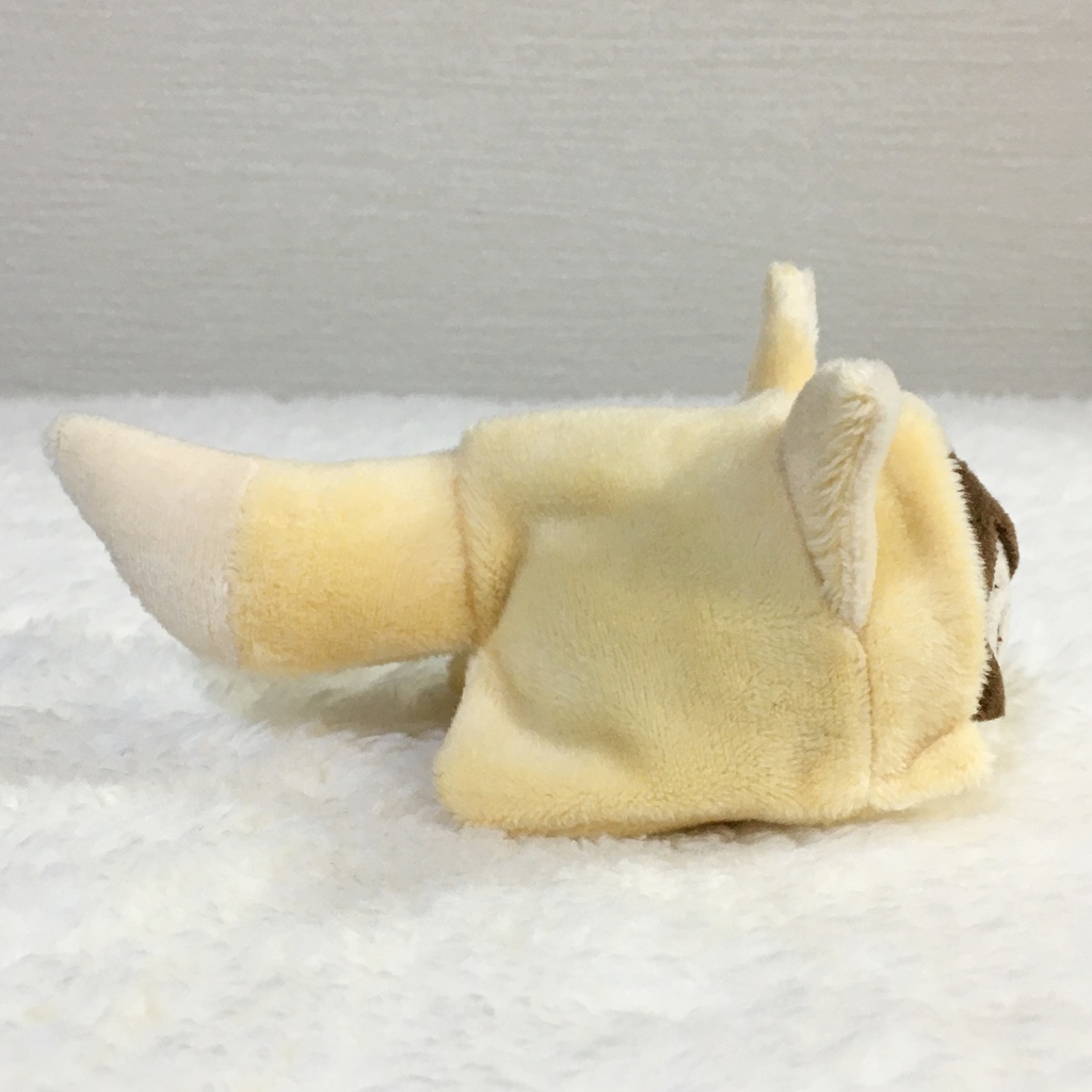 もちマスミニ着ぐるみ きつね クリーム&アイボリー