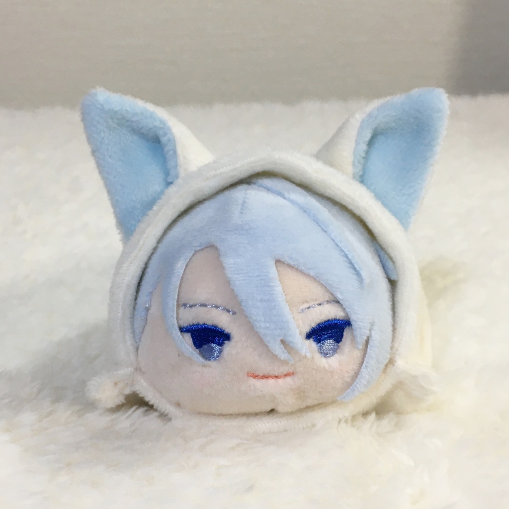 もちマス/もちころりん着ぐるみ きつね ミルク&ベビーブルー