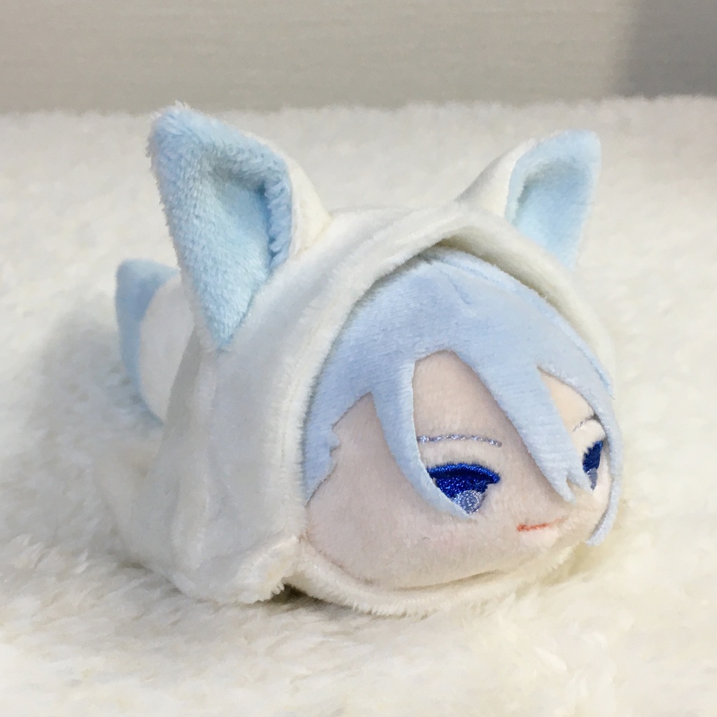 もちマス/もちころりん着ぐるみ きつね ミルク&ベビーブルー