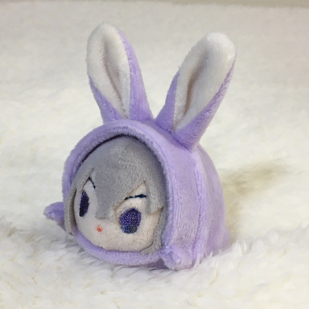 もちマスミニ着ぐるみ うさぎ ラベンダー&ミルク