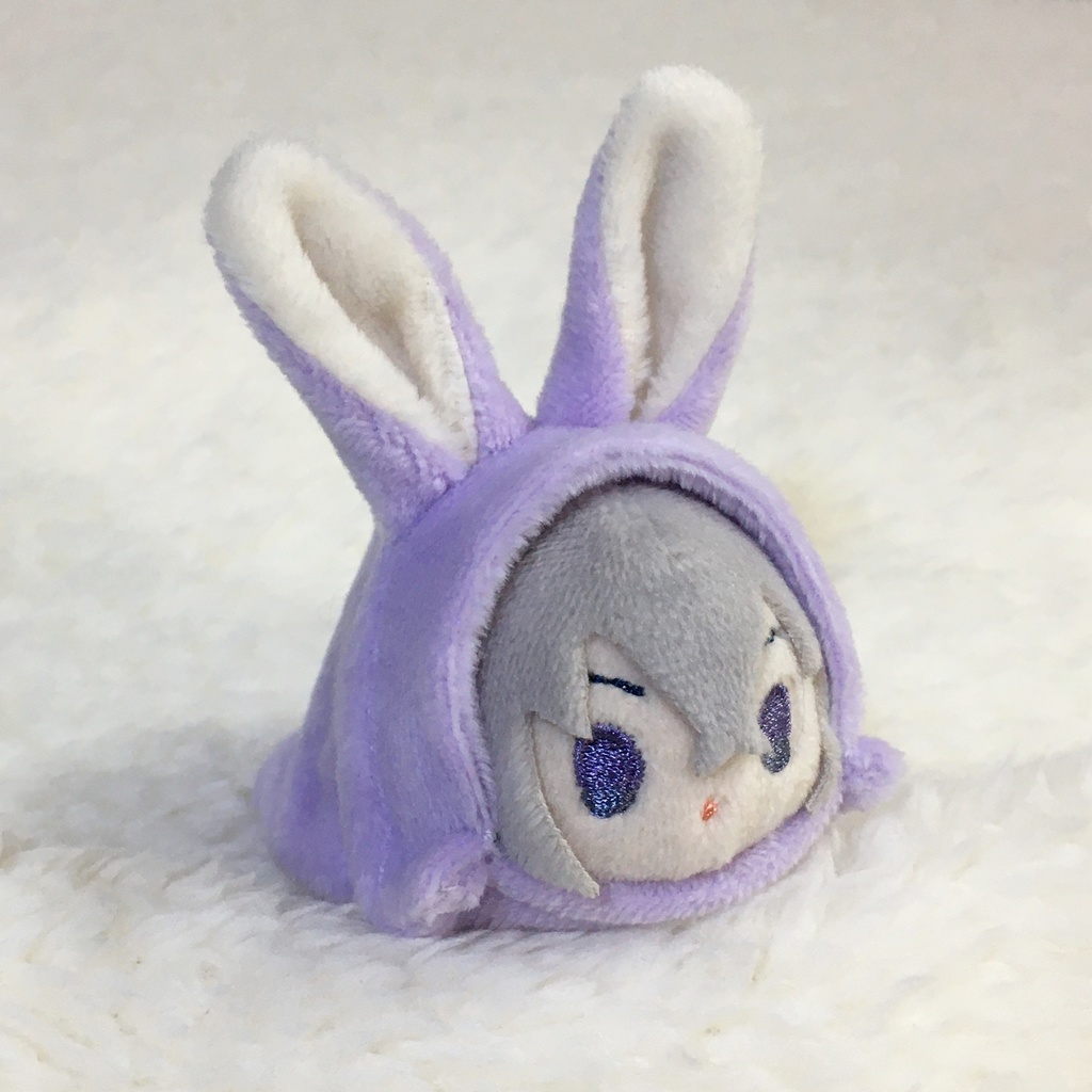 もちマスミニ着ぐるみ うさぎ ラベンダー&ミルク