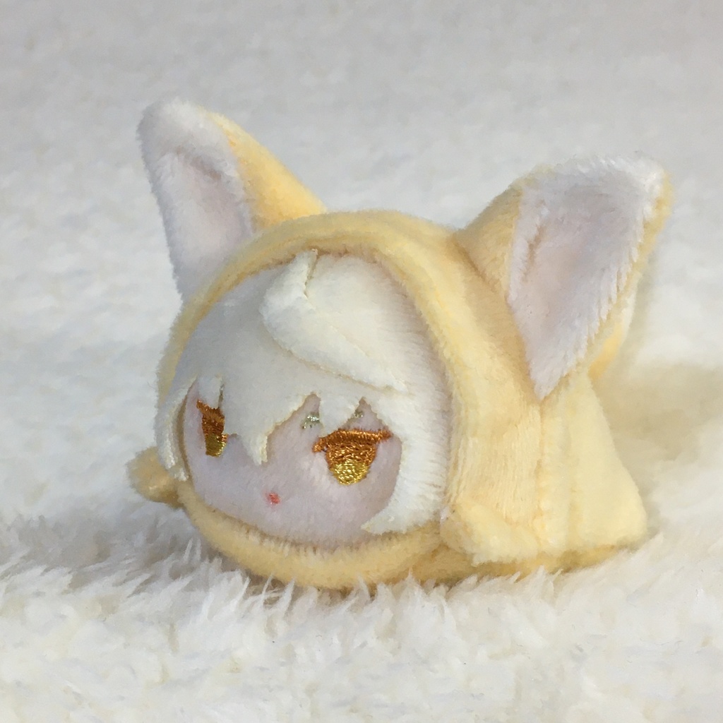 もちマスミニ着ぐるみ きつね クリーム&ミルク