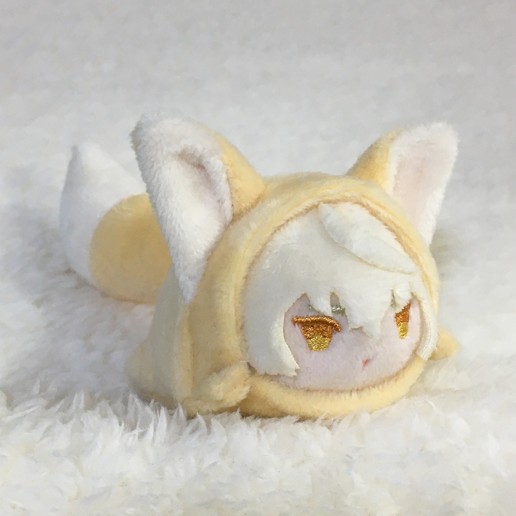 もちマスミニ着ぐるみ きつね クリーム&ミルク