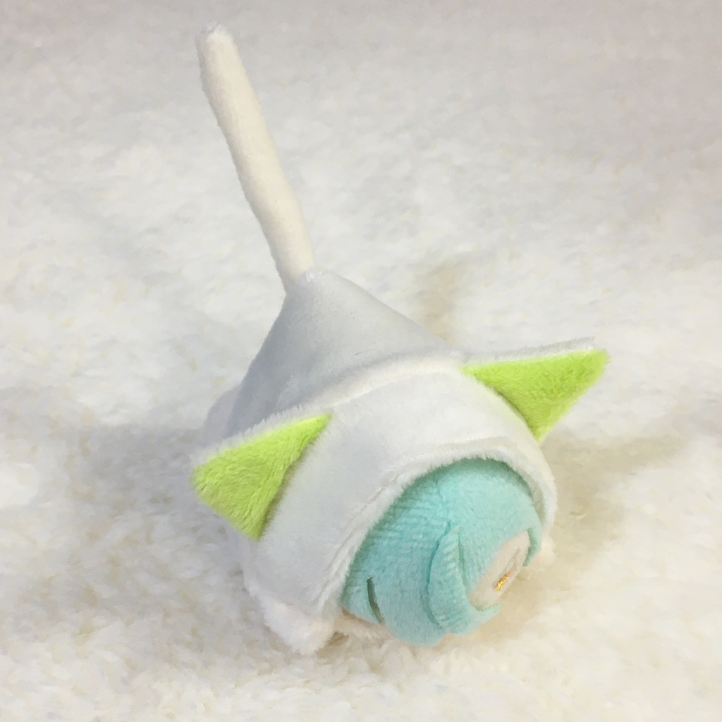 もちマスミニ着ぐるみ　ねこ　ミルク＆ライムグリーン