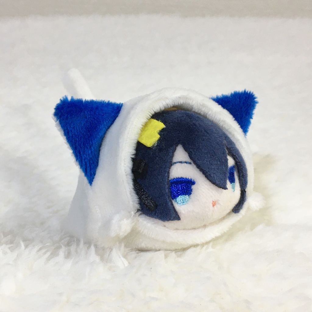 もちマスミニ着ぐるみ ねこ ミルク&ブルー