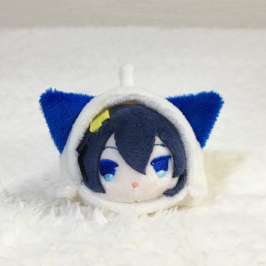 もちマスミニ着ぐるみ ねこ ミルク&ブルー