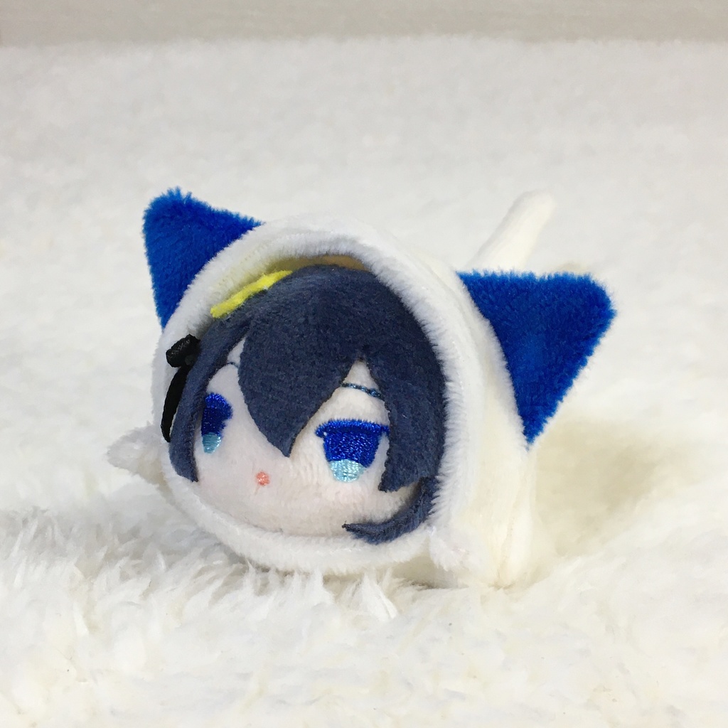 もちマスミニ着ぐるみ ねこ ミルク&ブルー