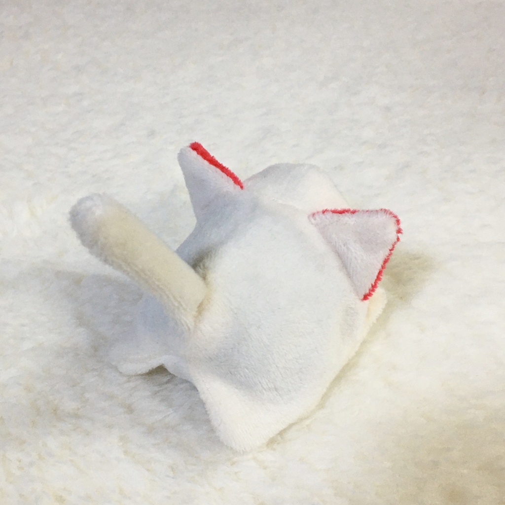 もちマスミニ着ぐるみ ねこ ミルク&レッド