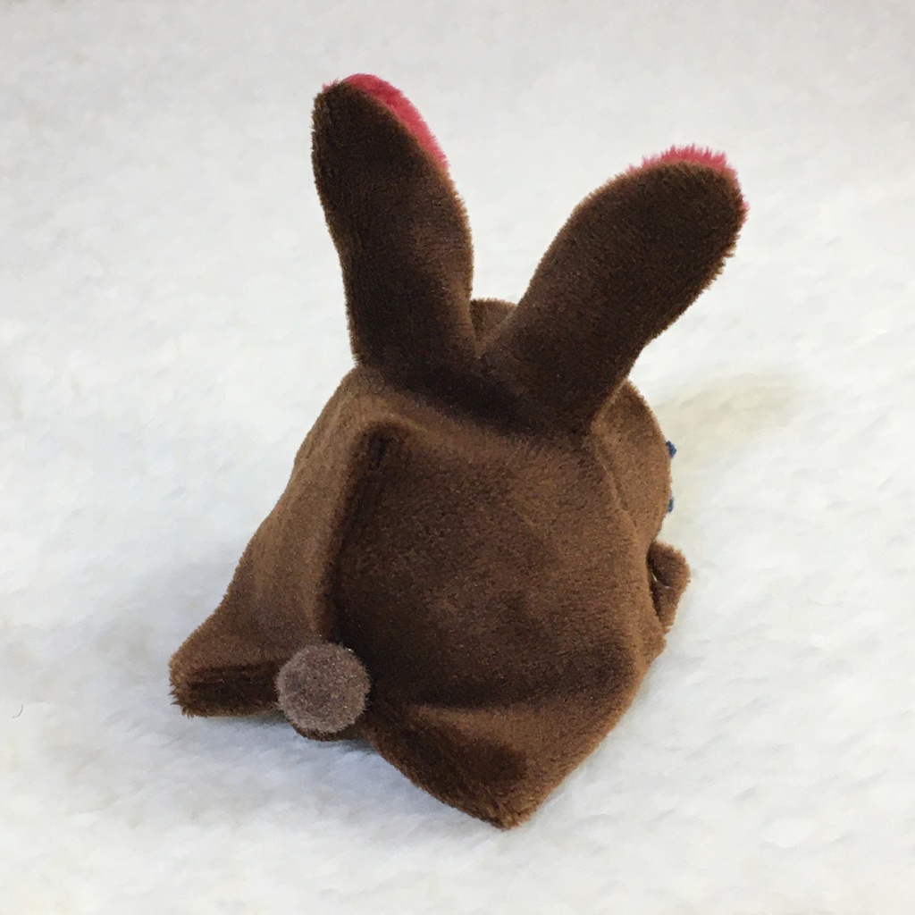 まめじょろりん着ぐるみ うさぎ ブラウン&ワインレッド