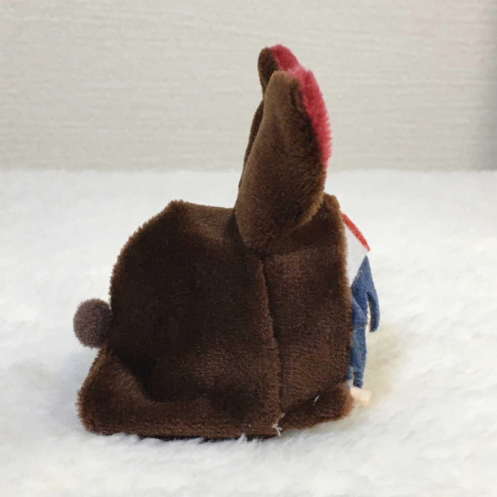 まめじょろりん着ぐるみ うさぎ ブラウン&ワインレッド
