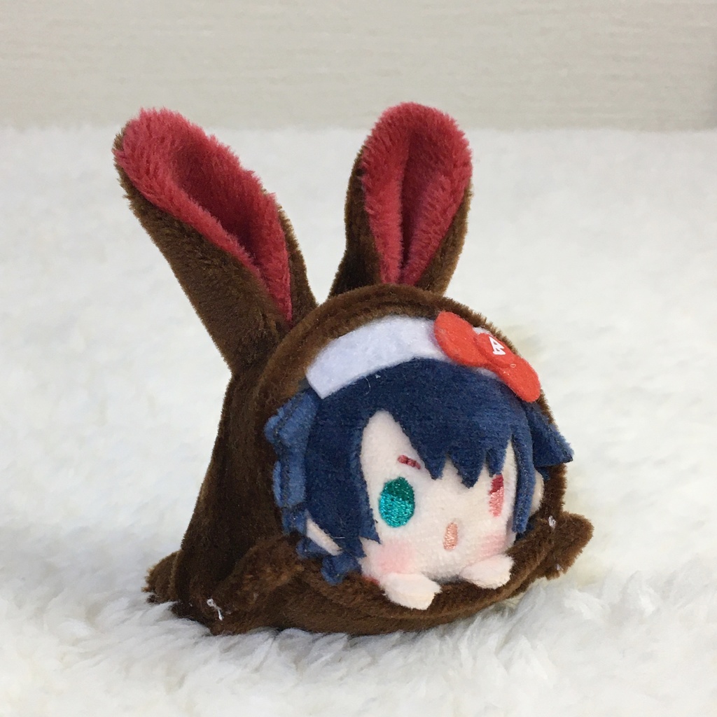 まめじょろりん着ぐるみ うさぎ ブラウン&ワインレッド