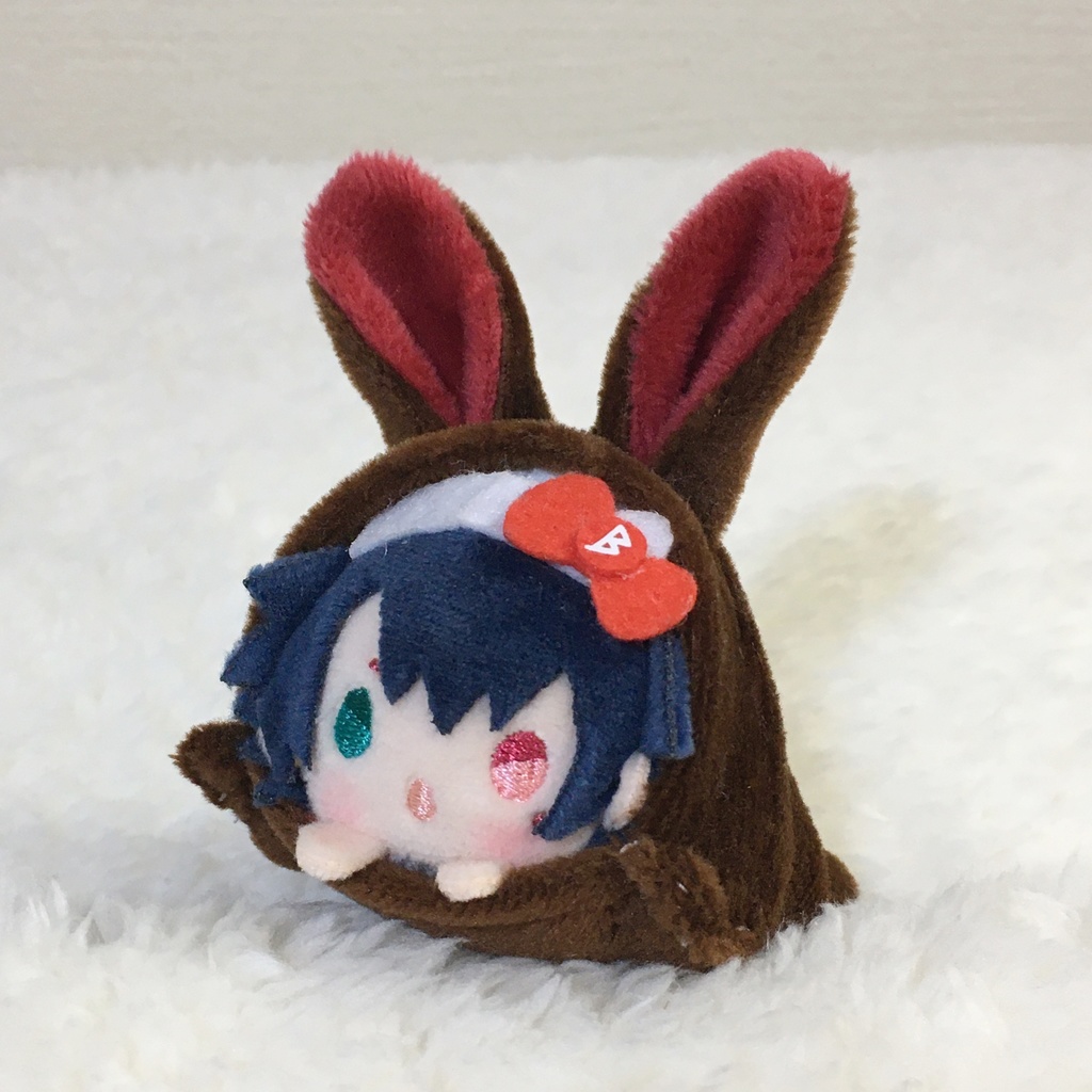 まめじょろりん着ぐるみ うさぎ ブラウン&ワインレッド