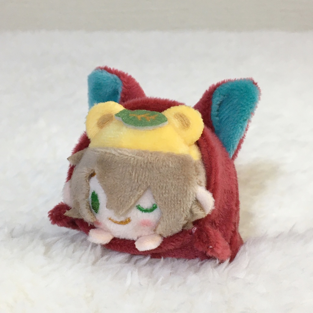 まめころりん着ぐるみ いぬ ワインレッド&フォレストグリーン