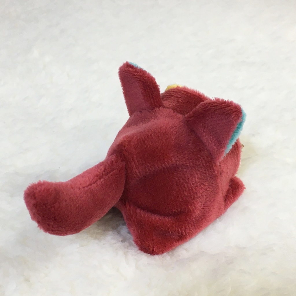 まめころりん着ぐるみ いぬ ワインレッド&フォレストグリーン