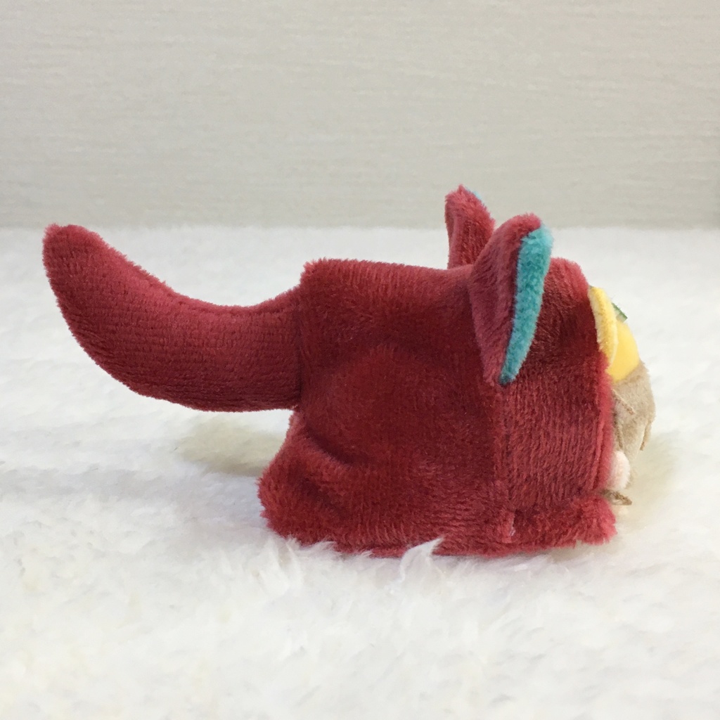 まめころりん着ぐるみ いぬ ワインレッド&フォレストグリーン