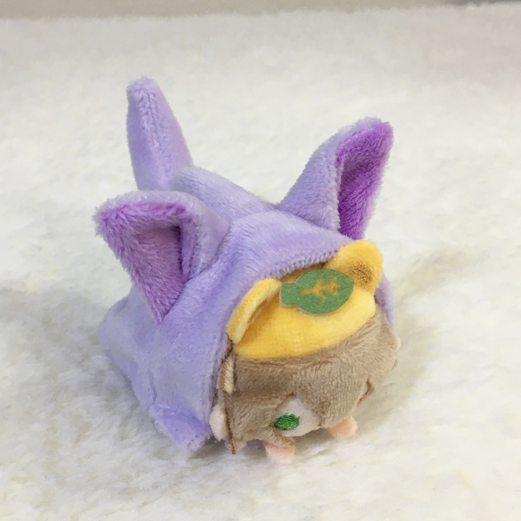 まめころりん着ぐるみ いぬ ラベンダー&パープル