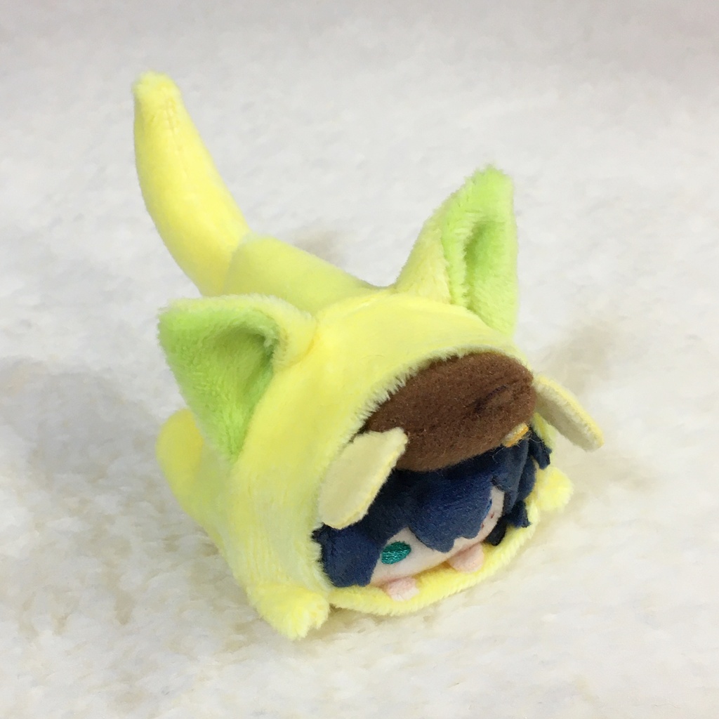 まめころりん着ぐるみ いぬ レモンイエロー&ライムグリーン