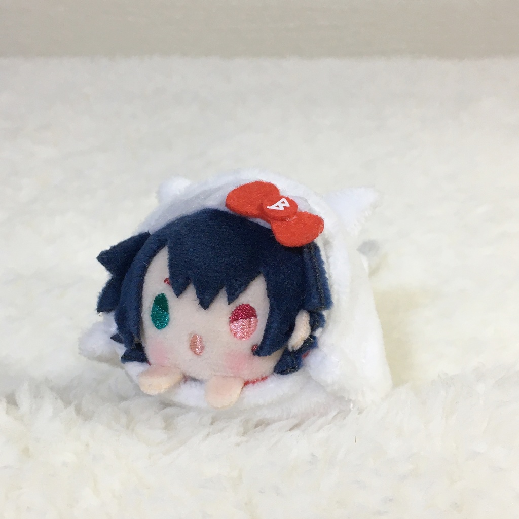 まめころりん着ぐるみ うま ホワイト&グレー