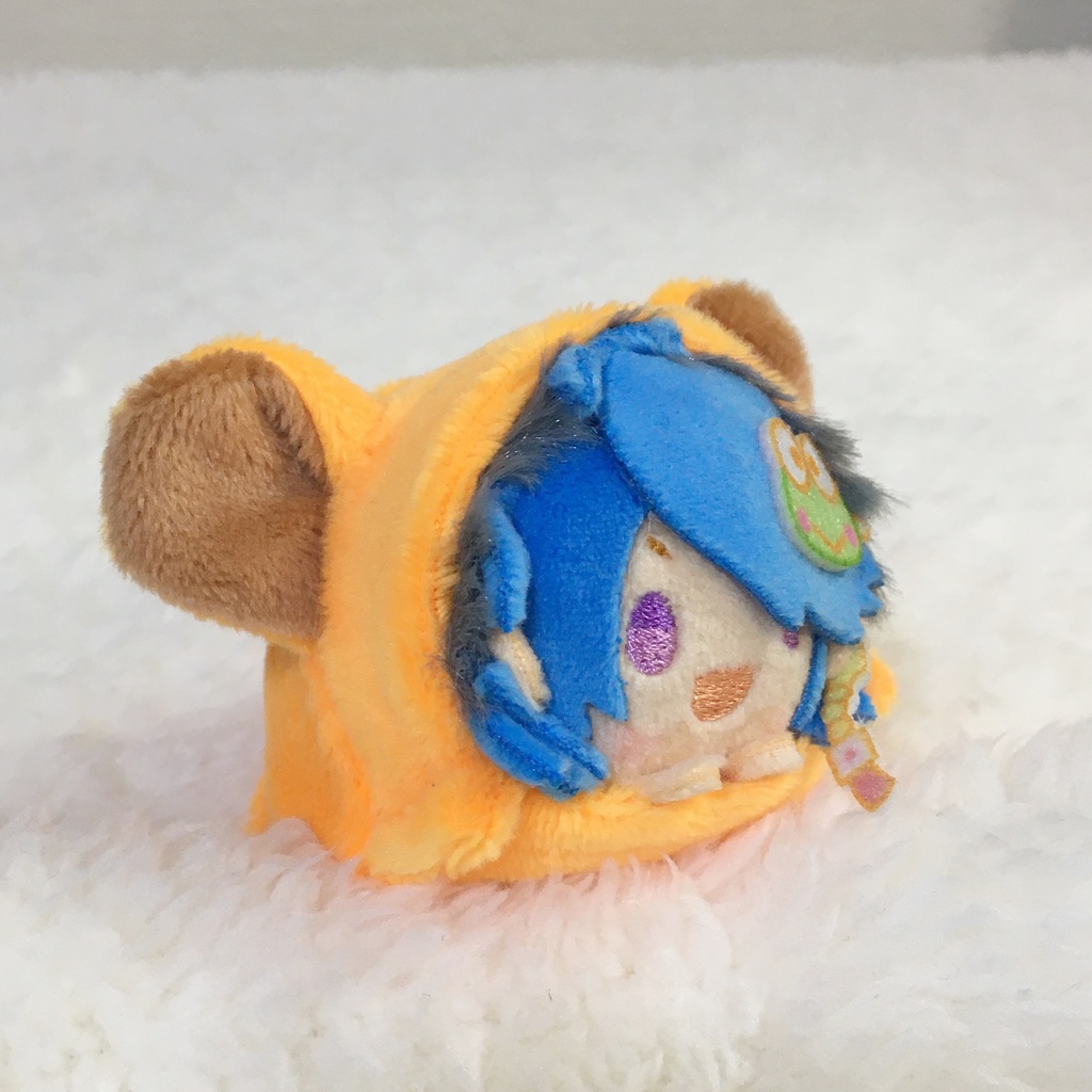 まめころりん着ぐるみ くま オレンジ&ライトブラウン