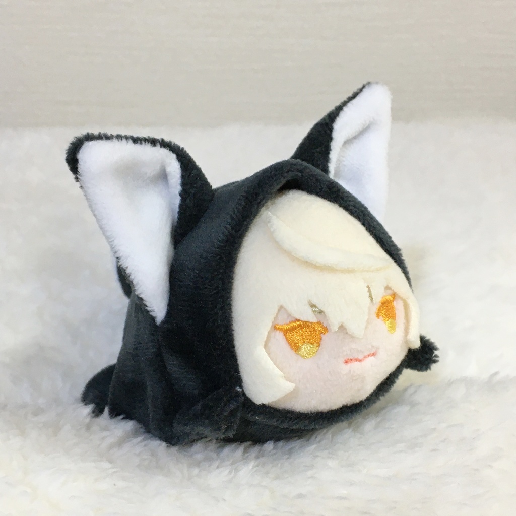 もちマス/もちころりん着ぐるみ きつね ランプブラック