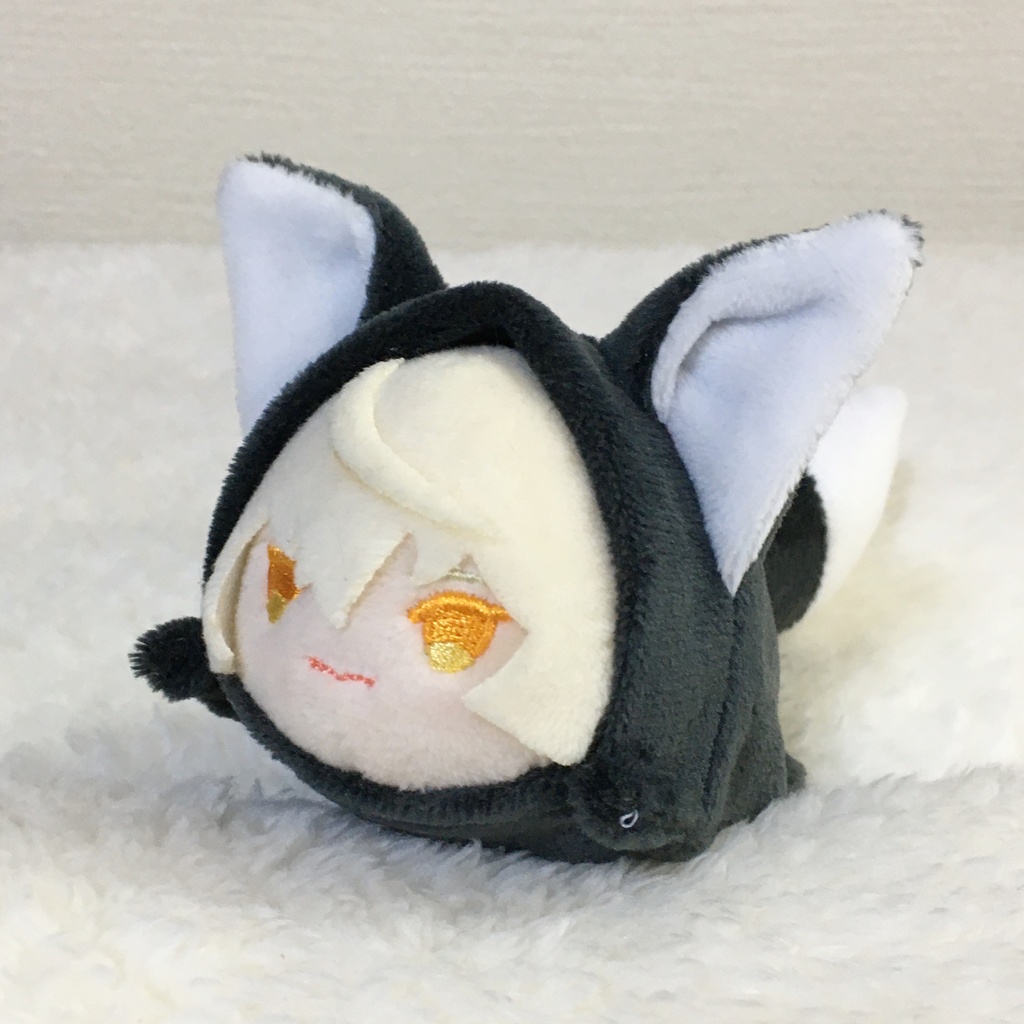 もちマス/もちころりん着ぐるみ きつね ランプブラック