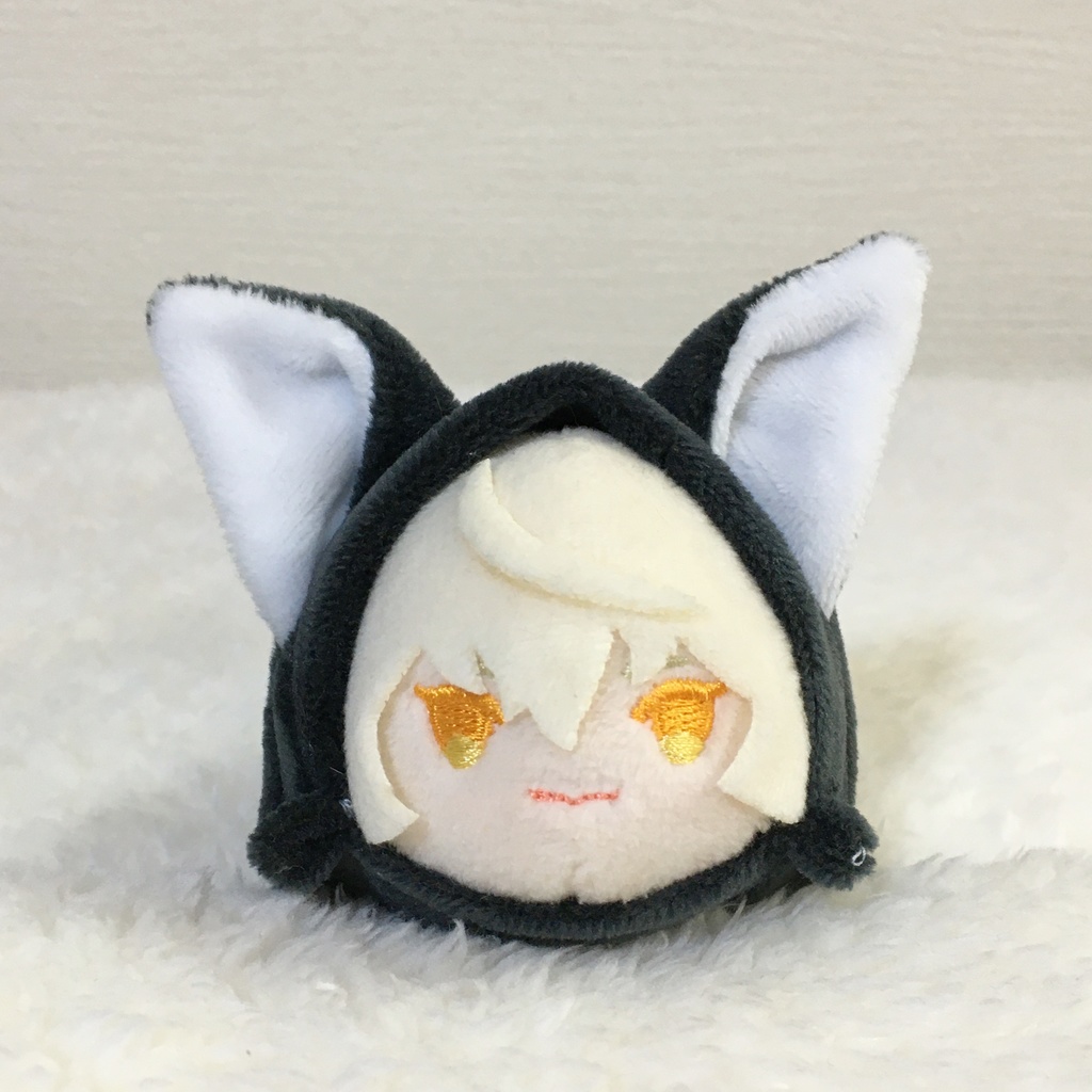 もちマス/もちころりん着ぐるみ きつね ランプブラック