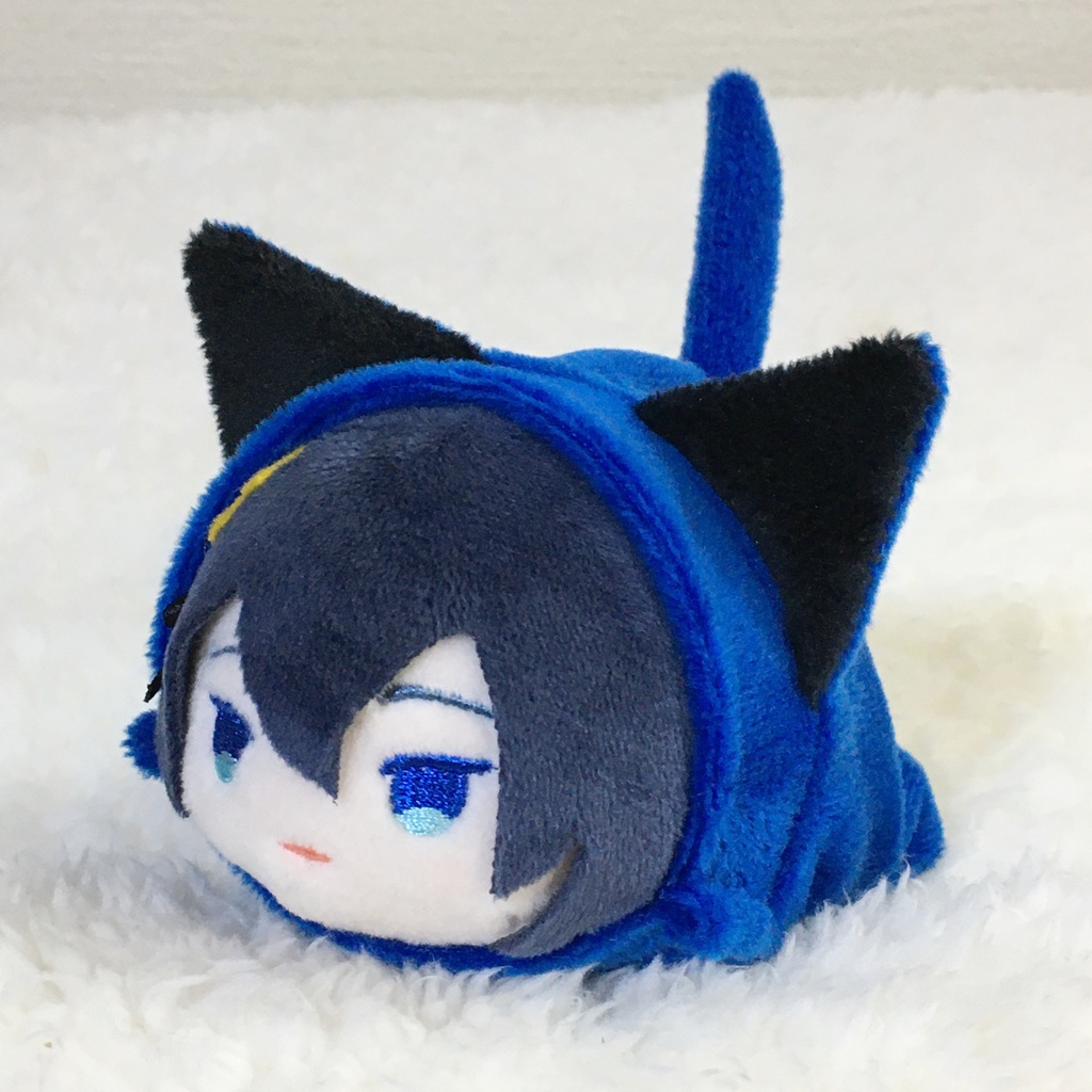 もちマス/もちころりん着ぐるみ ねこ ブルー&ブラック