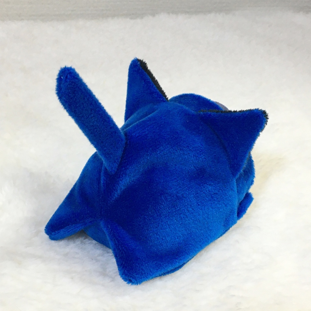 もちマス/もちころりん着ぐるみ ねこ ブルー&ブラック