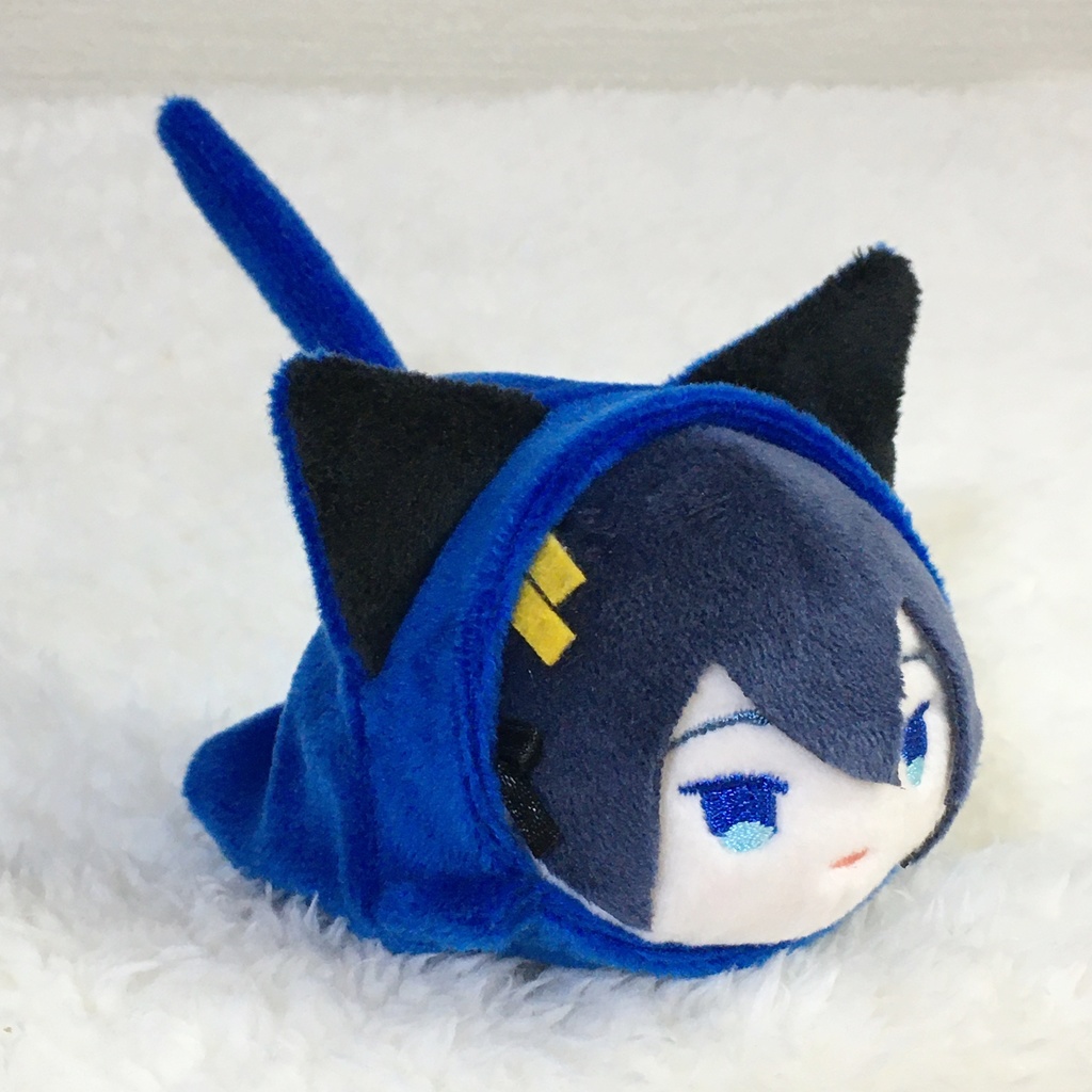 もちマス/もちころりん着ぐるみ ねこ ブルー&ブラック