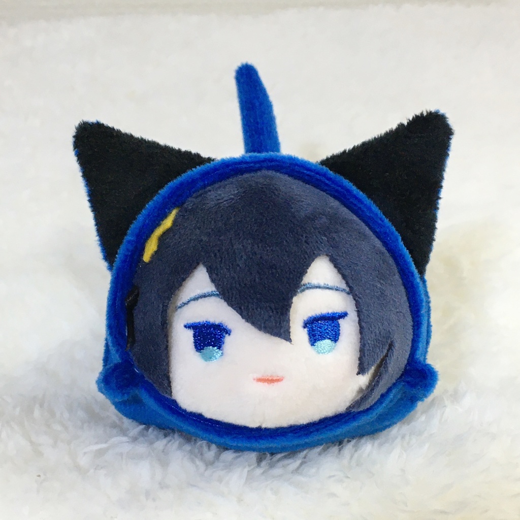 もちマス/もちころりん着ぐるみ ねこ ブルー&ブラック