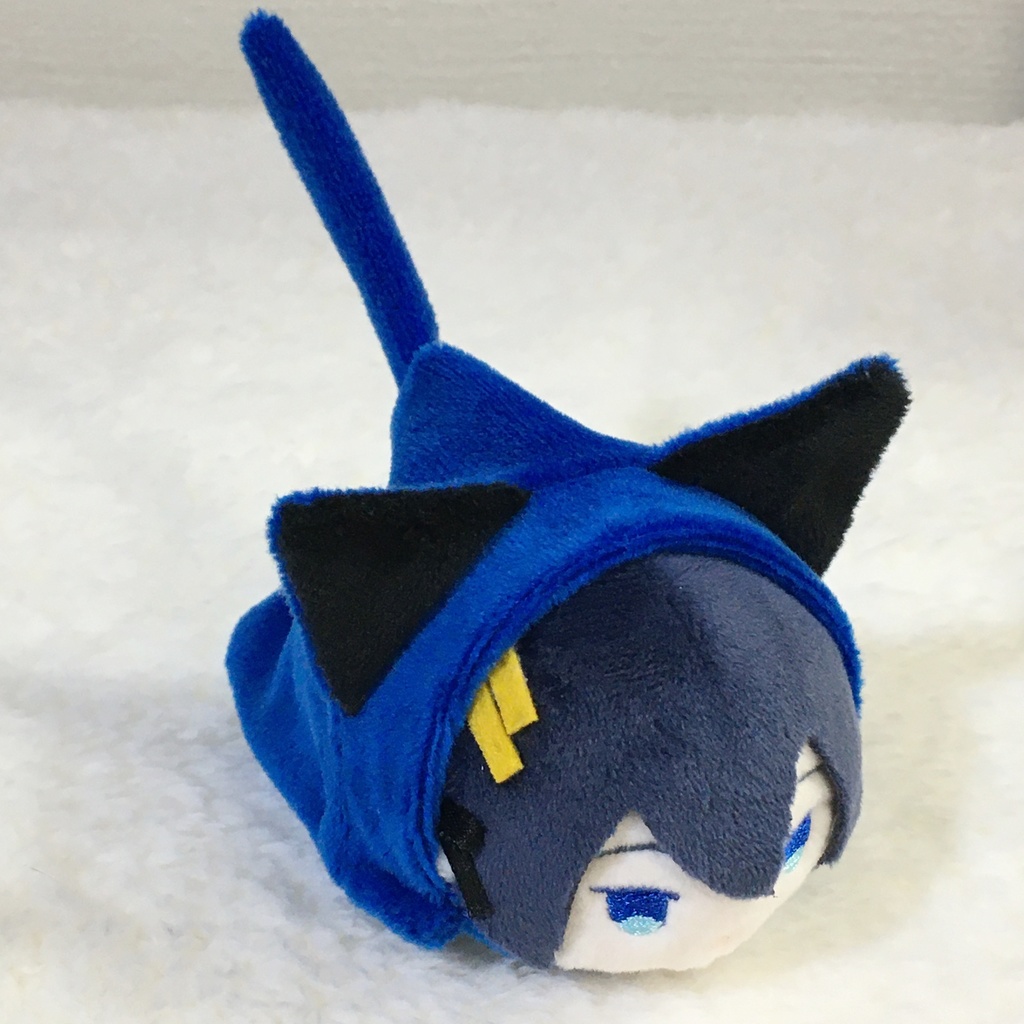 もちマス/もちころりん着ぐるみ ねこ ブルー&ブラック