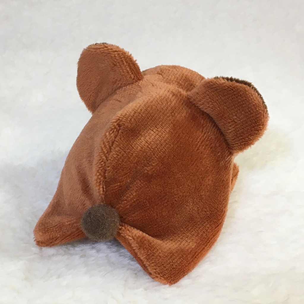 もちマス/もちころりん着ぐるみ くま ティーブラウン&ブラウン