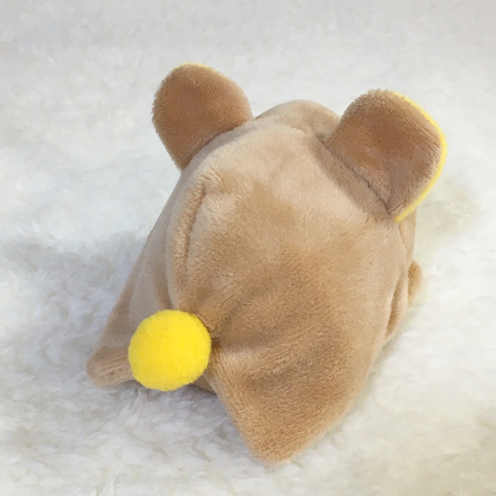 もちマス/もちころりん着ぐるみ くま カフェオレ&オレンジイエロー