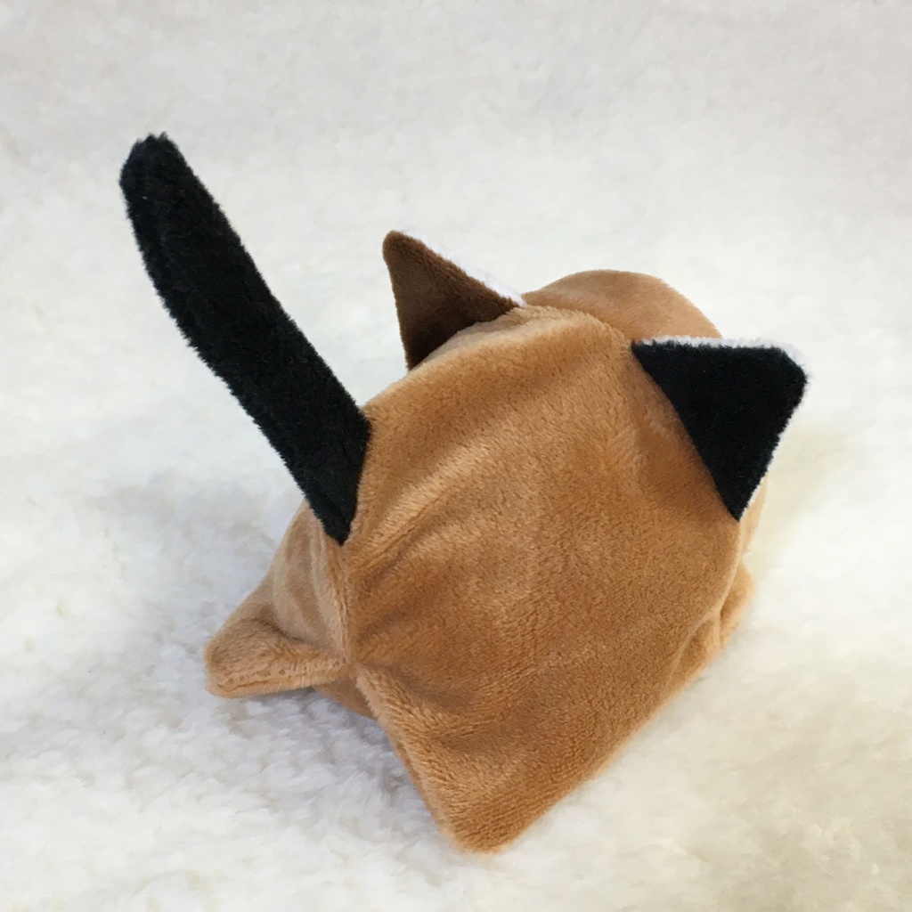 もちマス/もちころりん着ぐるみ みけねこ ライトブラウン