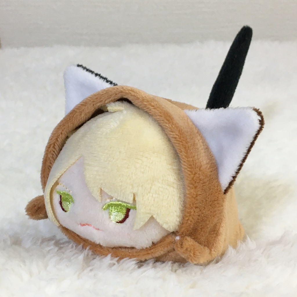 もちマス/もちころりん着ぐるみ みけねこ ライトブラウン