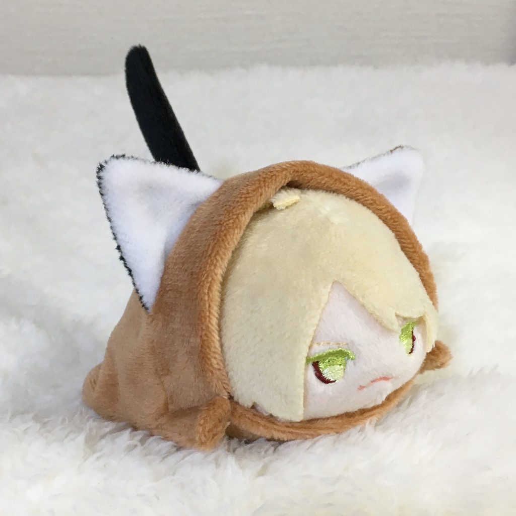 もちマス/もちころりん着ぐるみ みけねこ ライトブラウン