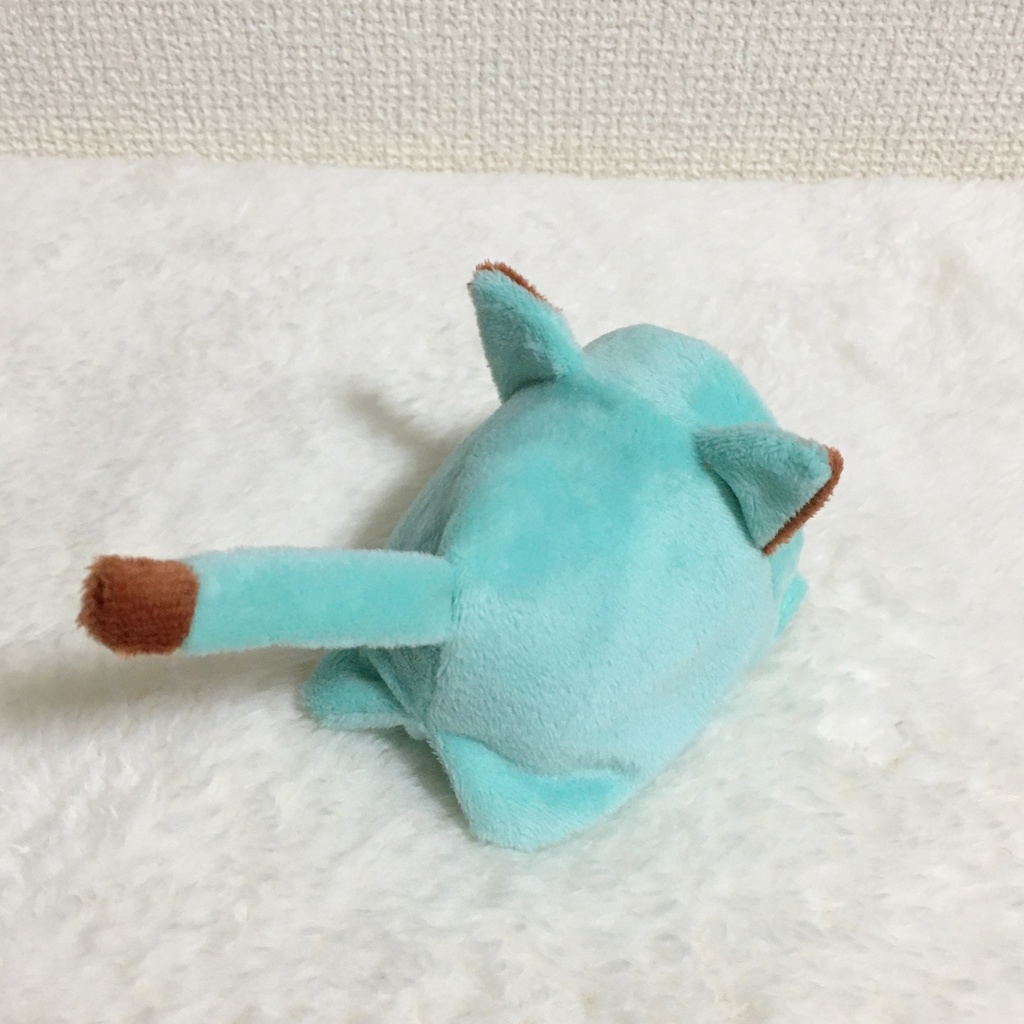 もちマス/もちころりん着ぐるみ ねこ(折れ耳) チョコミント