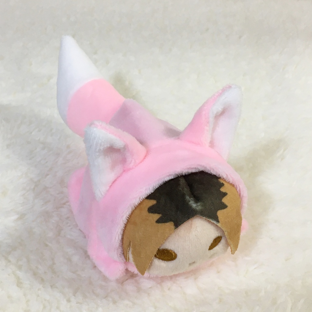 のるキャラ着ぐるみ きつね ベビーピンク