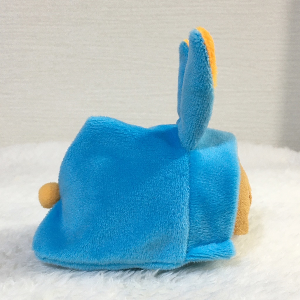 もちマス/もちころりん着ぐるみ うさぎ アクアブルー&オレンジ
