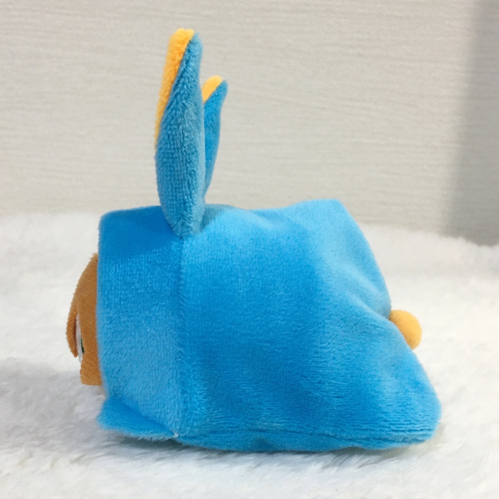 もちマス/もちころりん着ぐるみ うさぎ アクアブルー&オレンジ