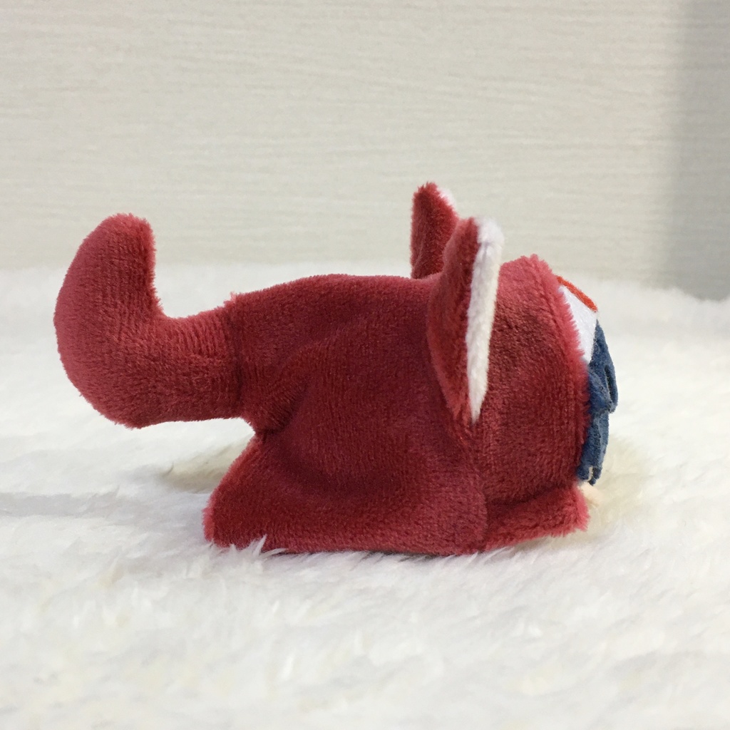 まめころりん着ぐるみ いぬ ワインレッド&ミルク